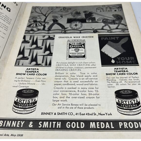 Magazine School Arts for Art Teachers Volume 37 #9 May 1938 - Picture 4 of 13